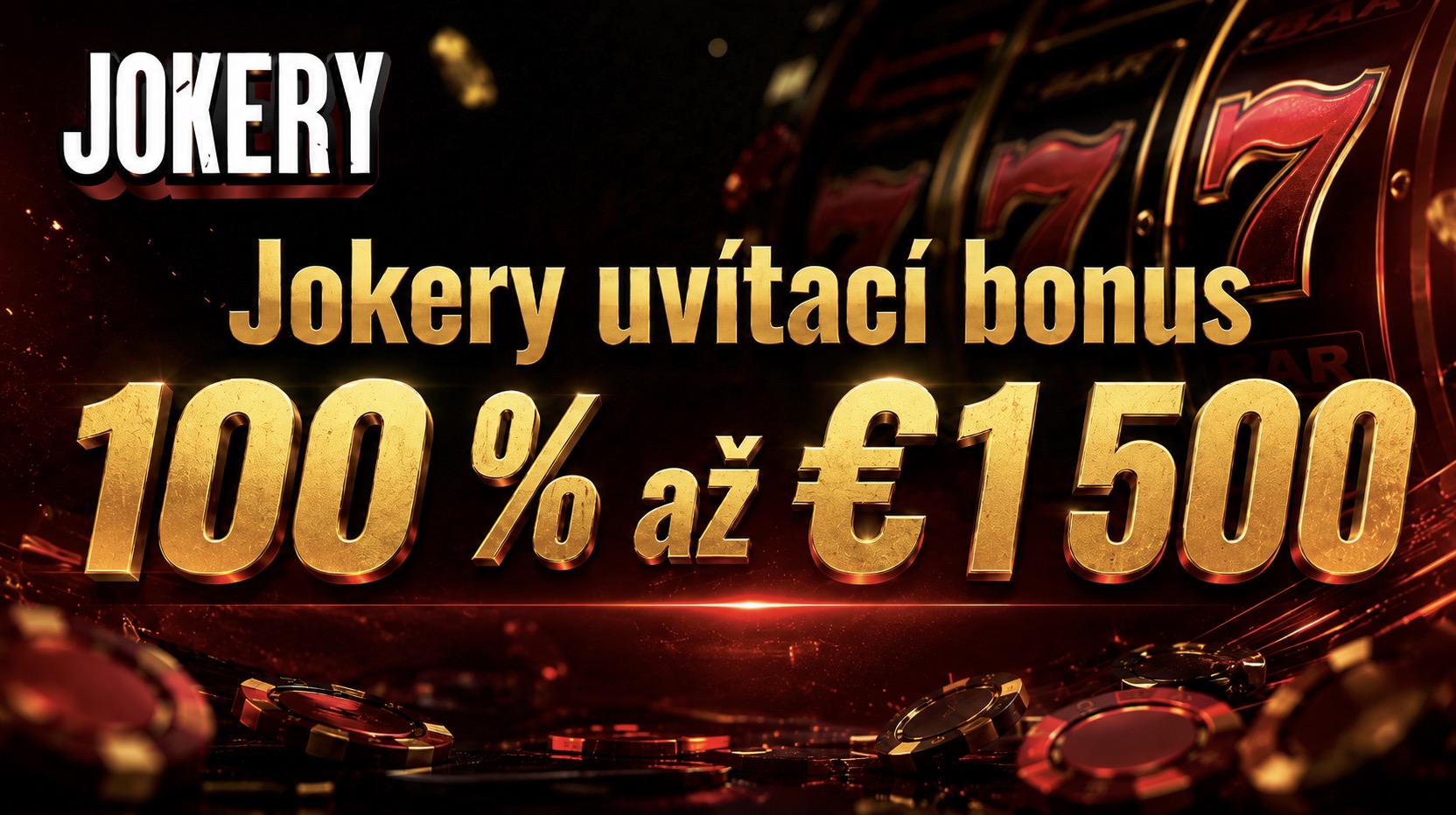 Jokery – uvítací bonus pro nové hráče (2026)