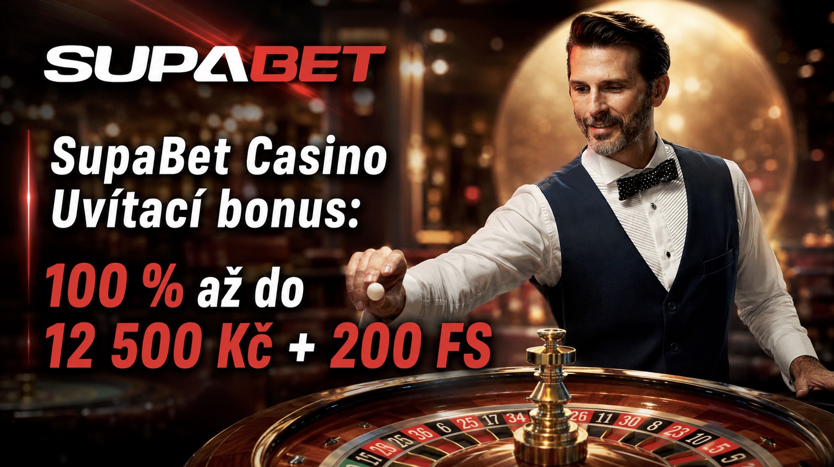 SupaBet Casino Uvítací bonus (2026)