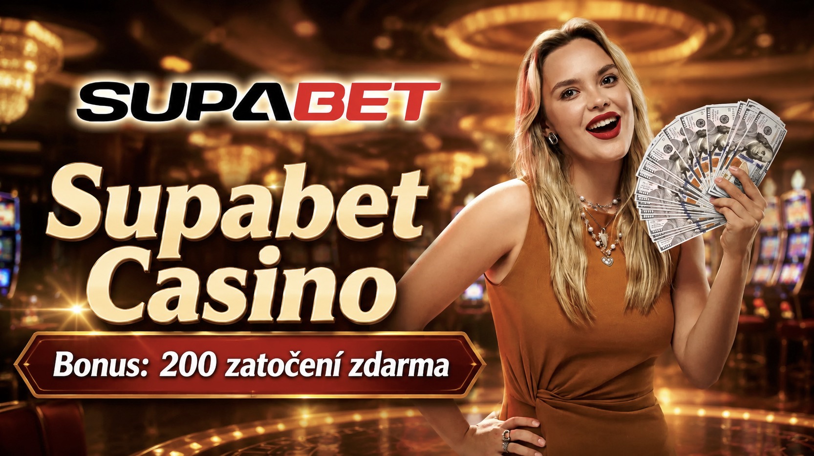 Supabet Casino roztočení zdarma (2026)