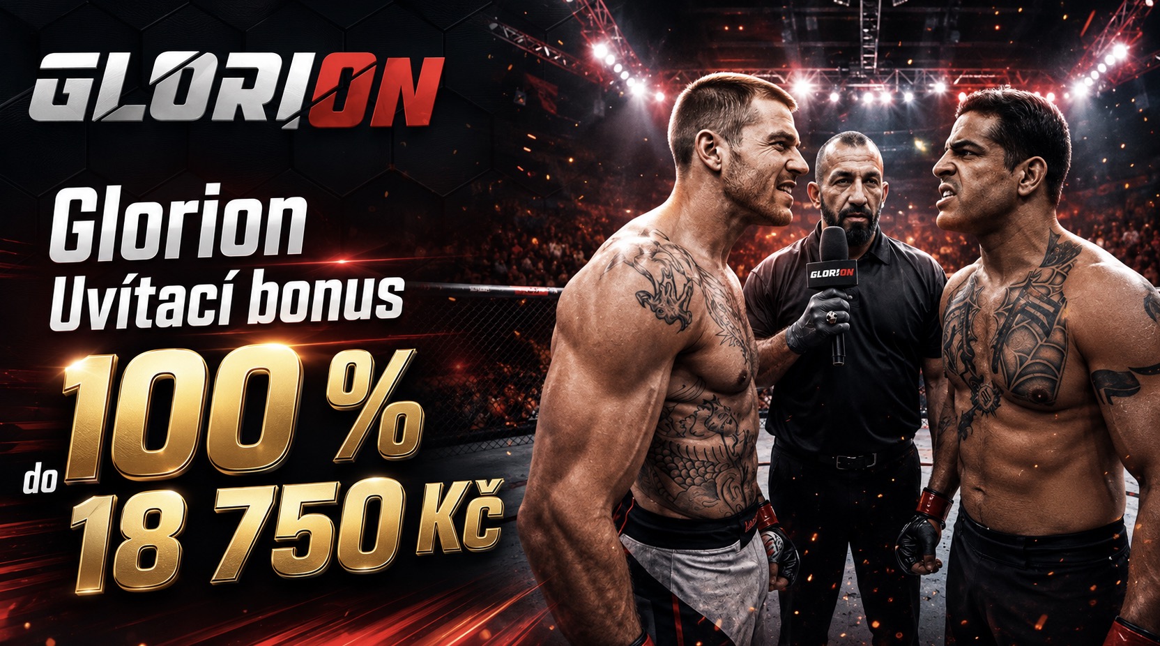 Glorion casino uvítací bonus (2026)