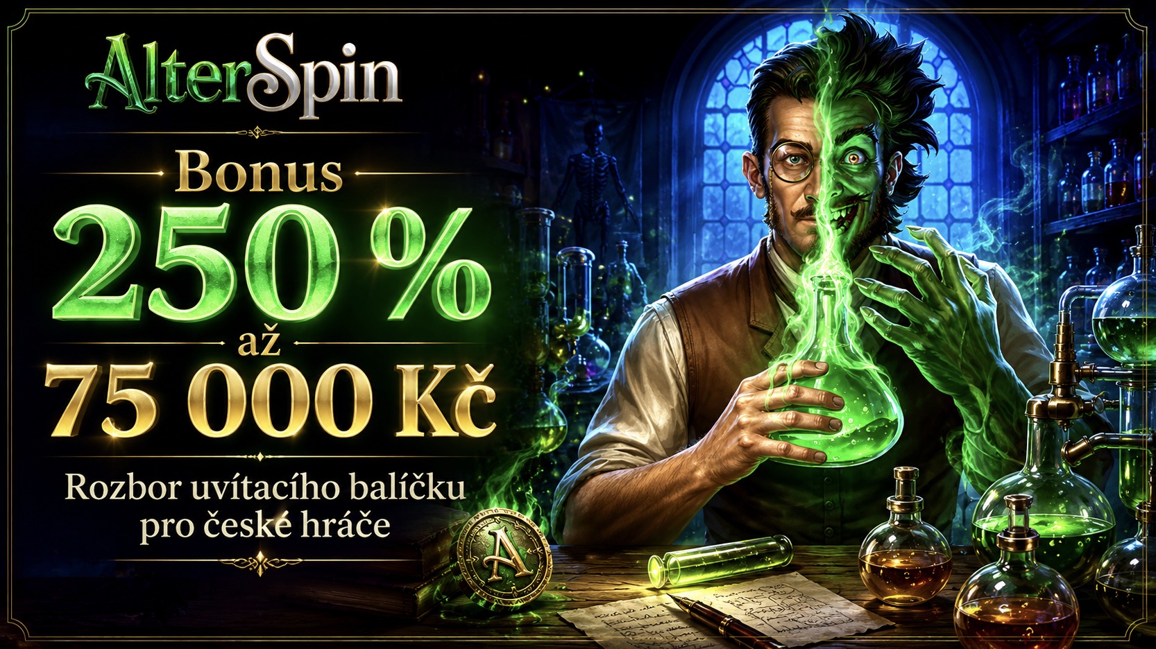 AlterSpin kasino uvítací bonus (2026)