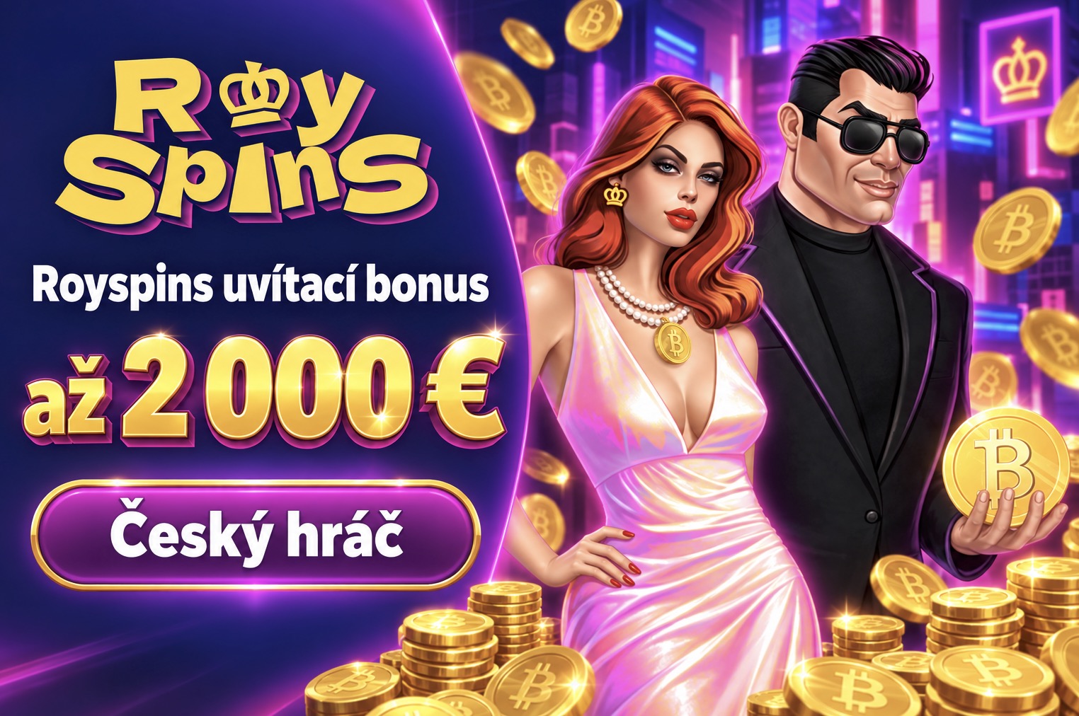 Royspins casino uvítací bonus (2026)