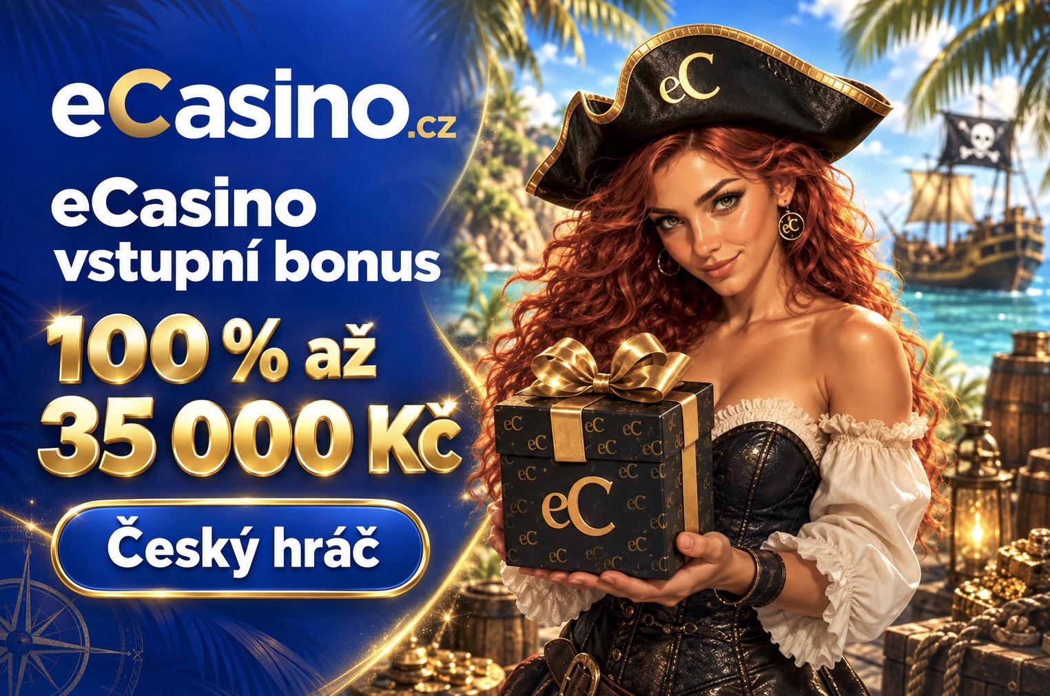 eCasino vstupní bonus (2026)