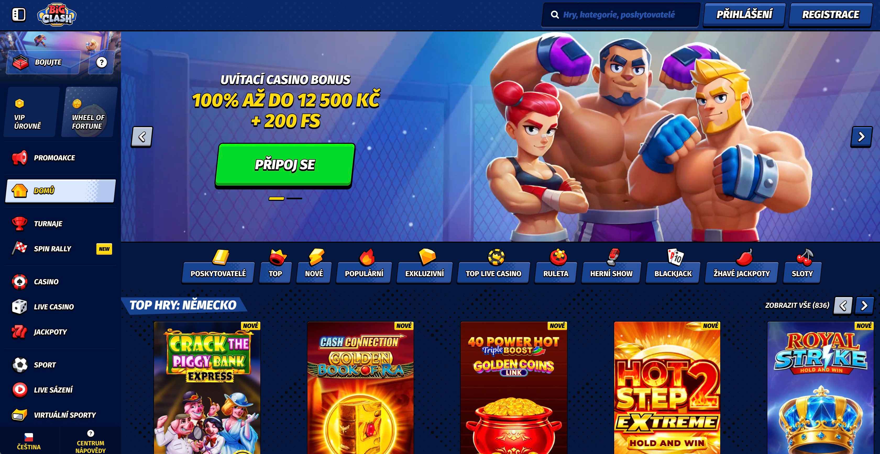 BigClash casino – recenze (2026)