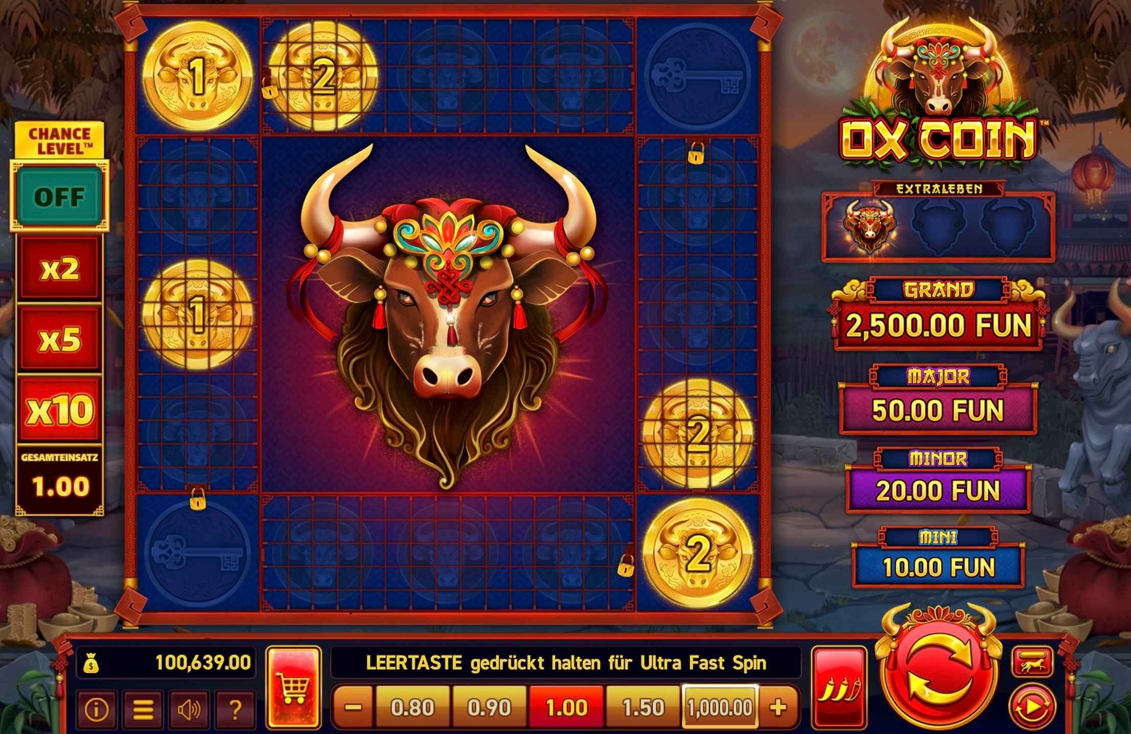 Ox Coin od VoltEnt (Wazdan) (2026)