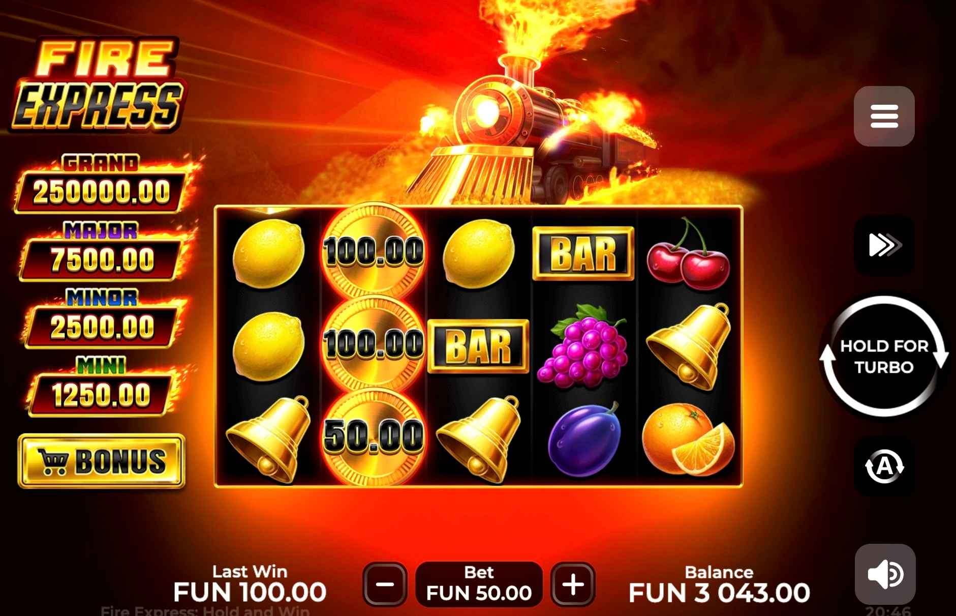Fire Express: Hold and Win od Enjoy Gaming (2026)