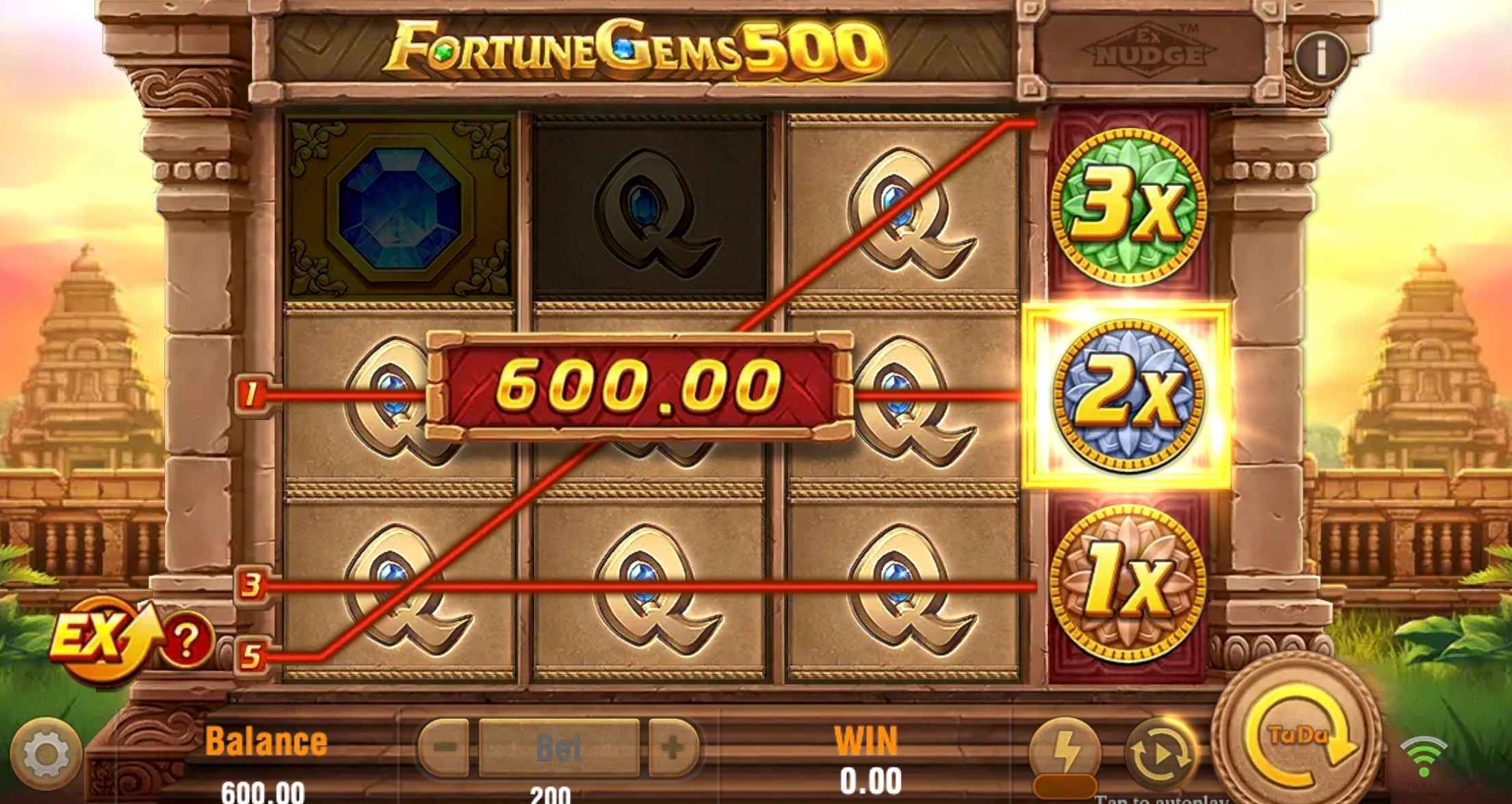 Fortune Gems 500 od TaDa Gaming (2026)