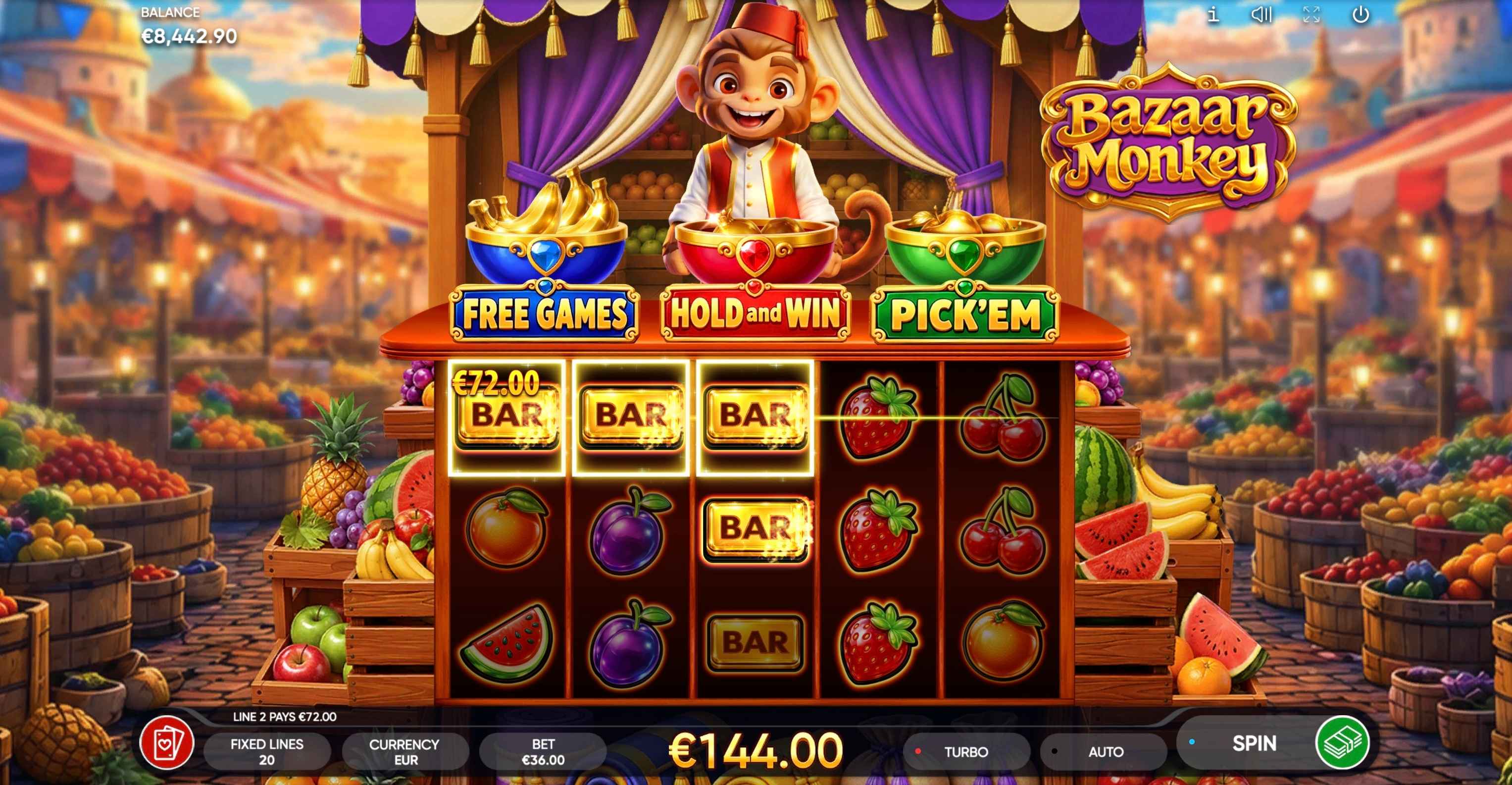 Bazaar Monkey od Endorphina (2026)